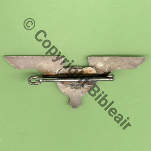 007  1938.46 A1260NH 2eDRILLE BR7 GB.1.32  A.AUGIS LYON 2Lignes au centre Bol papillon Dos lisse Src.Y.GENTY  230Eur02.21 